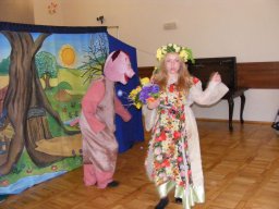 Majowe spotkania teatralne w Domu Pomocy Społecznej w Podzamku